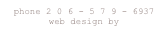 phone 2 0 6 - 5 7 9 - 6937 web design by www.marylarsonart.com